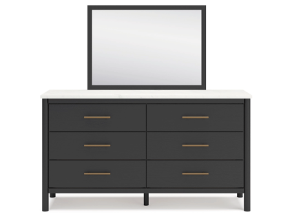 Cadmori 6 Drawer Dresser and Mirror